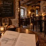bilboquet restaurant annecy : menu historique à 23 € en salle en pierre