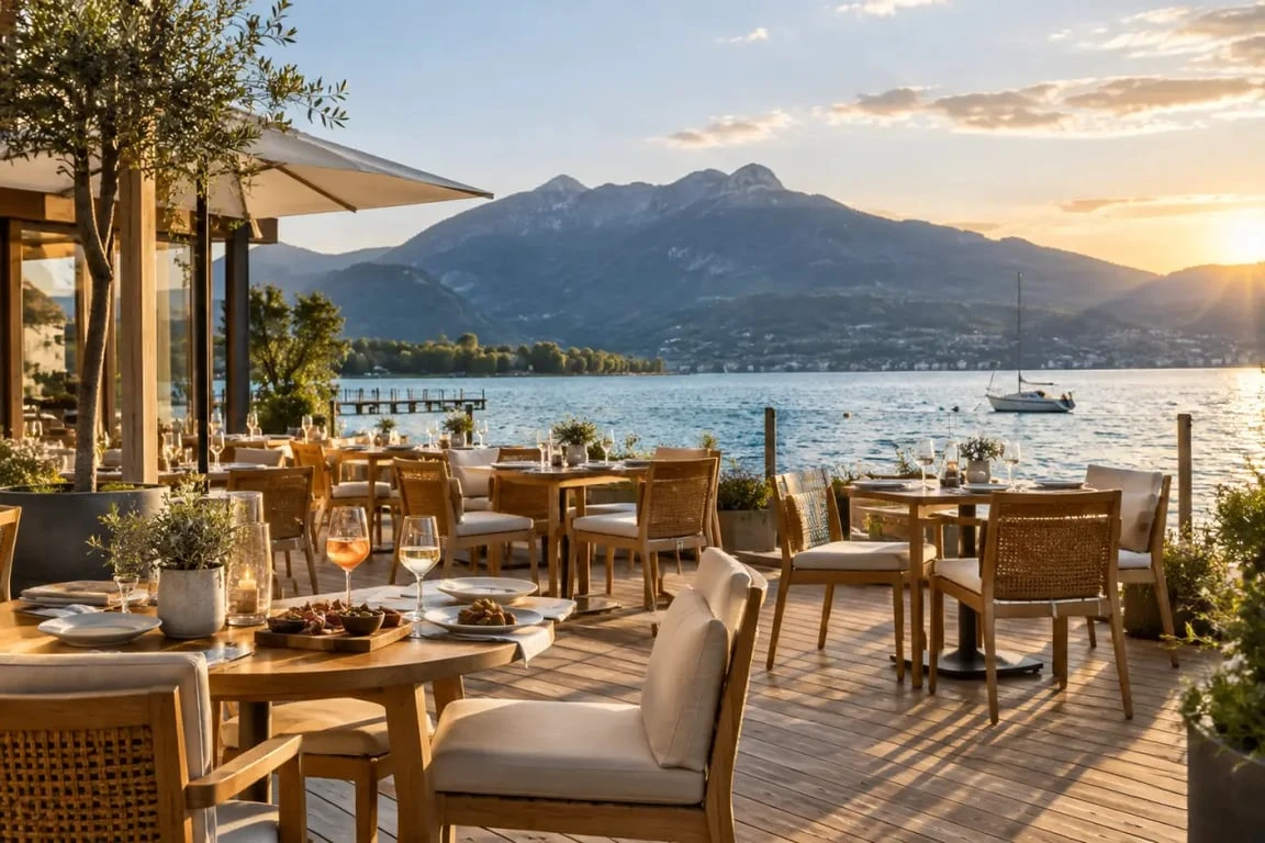 Ébo Annecy restaurant bar avec terrasse près du lac d’Annecy