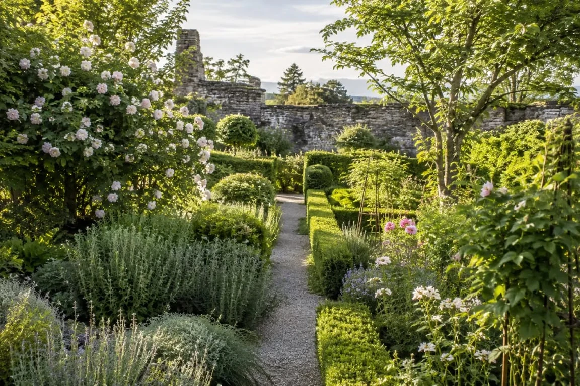 Jardin à visiter en Haute-Savoie : Jardin des Cinq Sens à Yvoire