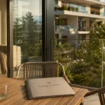 Passage de Flore Annecy : balcon terrasse d’un appartement neuf, livraison immédiate