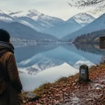 Que faire le 11 novembre en haute savoie : stèle et randonnée d’automne au bord du lac