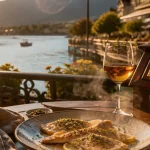 Restaurant Irma Annecy : perche au beurre noisette au bord du lac